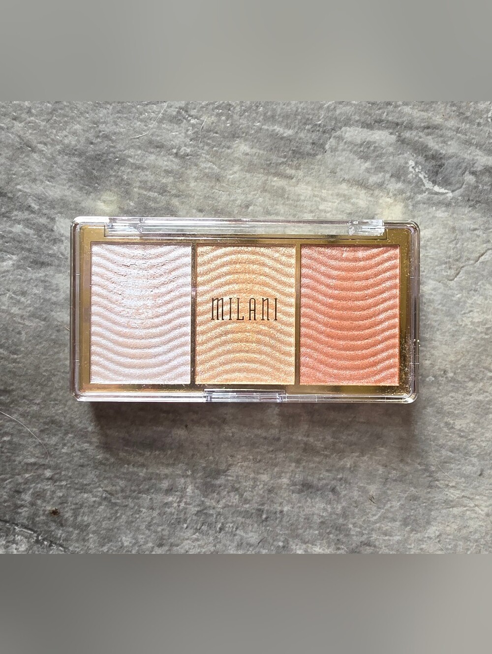 Milani Stellar Lights Highlighter Palette in 03 Rose Glow 0.42oz